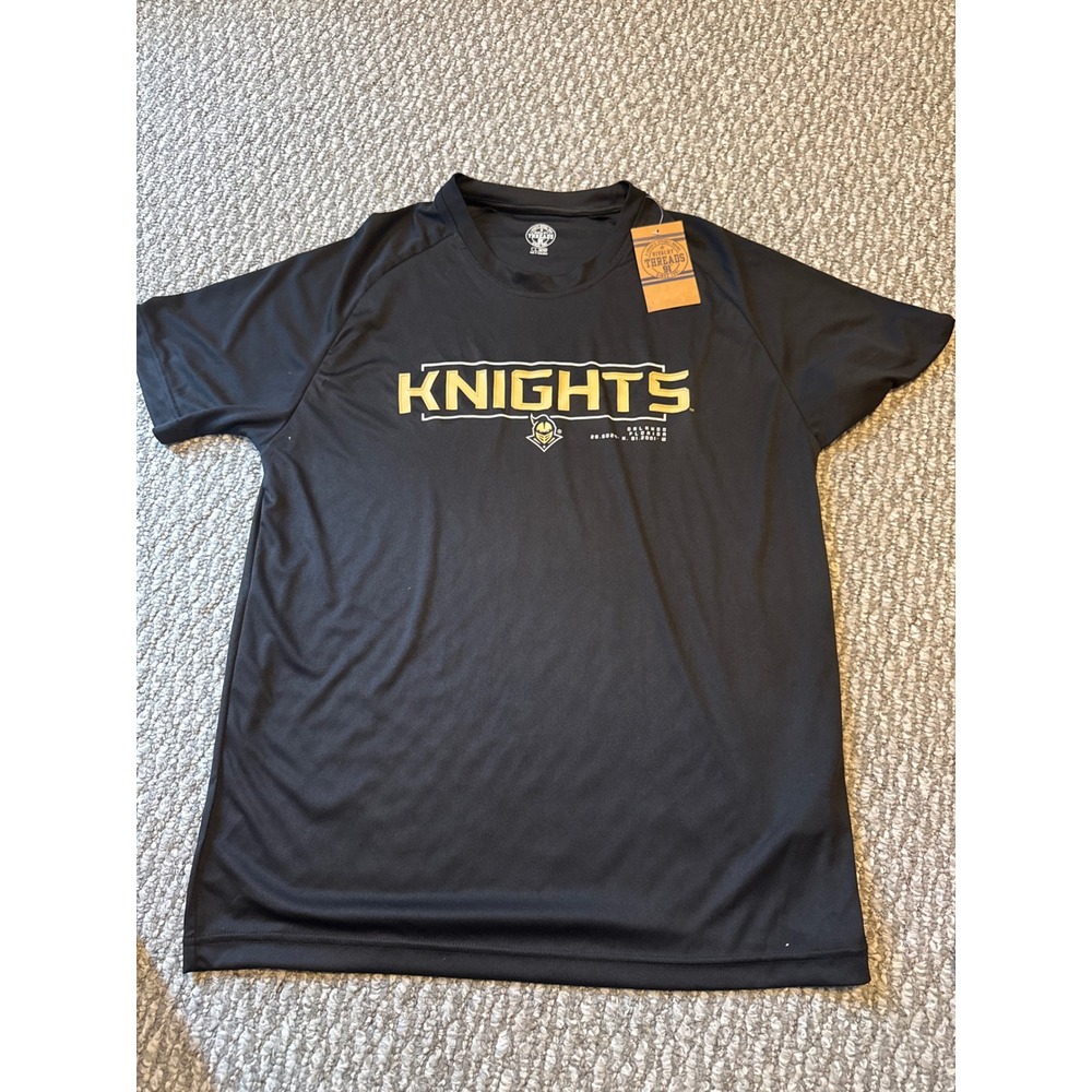 Rivalry Threads UCF Knights Mens Large Black Performance T-Shirt NWT Orlando FL